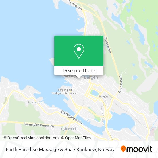 Earth Paradise Massage & Spa - Kankaew map