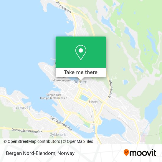 Bergen Nord-Eiendom map