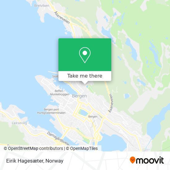 Eirik Hagesæter map