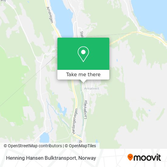 Henning Hansen Bulktransport map