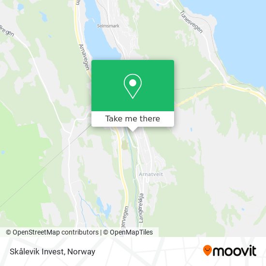 Skålevik Invest map