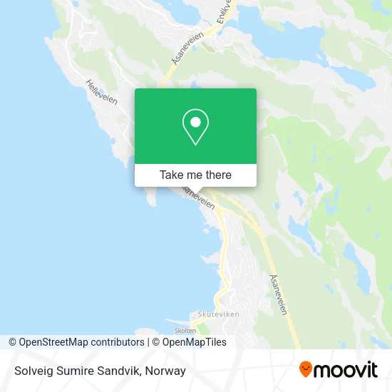 Solveig Sumire Sandvik map