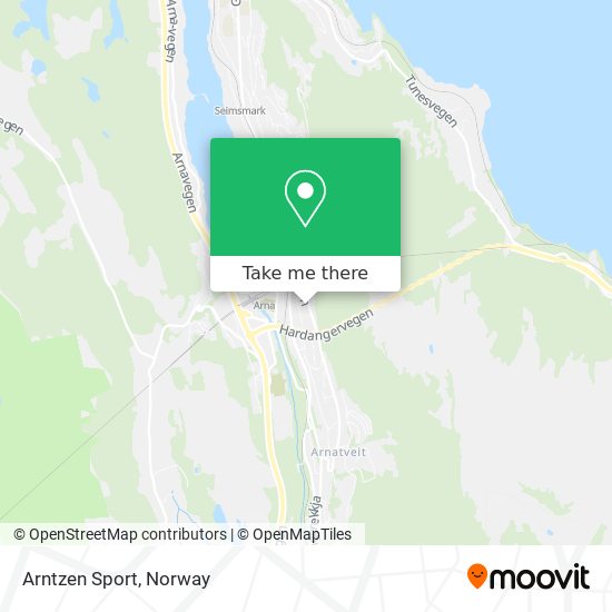 Arntzen Sport map