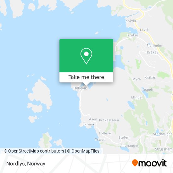 Nordlys map