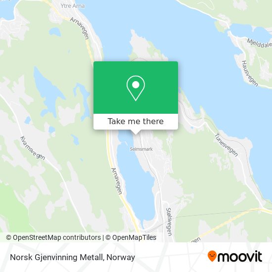 Norsk Gjenvinning Metall map