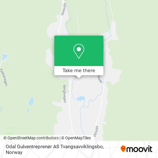 Odal Gulventreprenør AS Tvangsavviklingsbo map