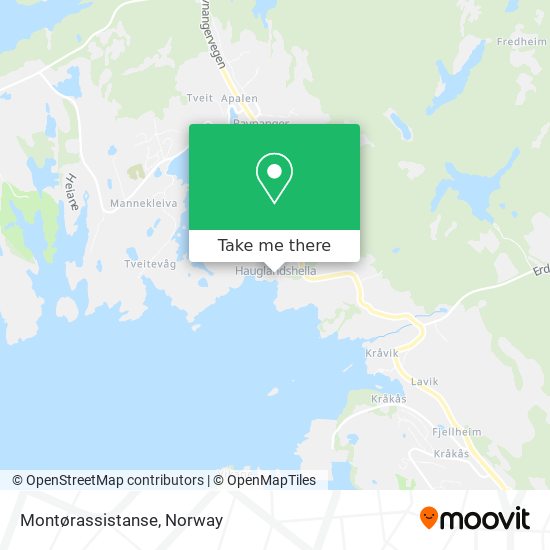 Montørassistanse map