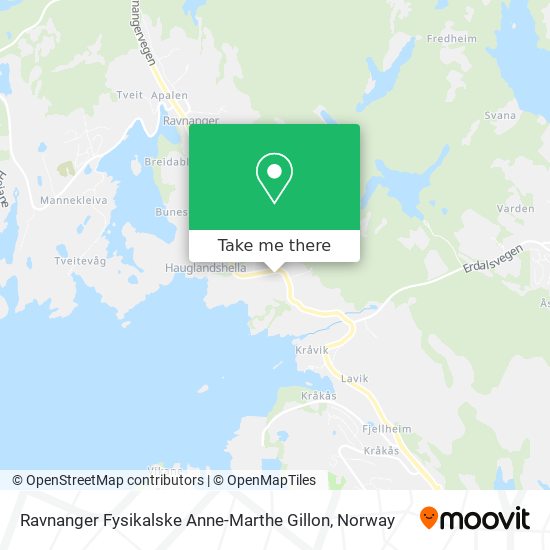 Ravnanger Fysikalske Anne-Marthe Gillon map