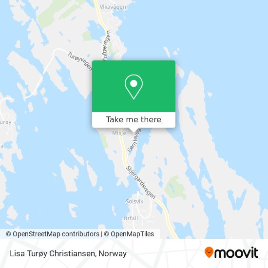 Lisa Turøy Christiansen map