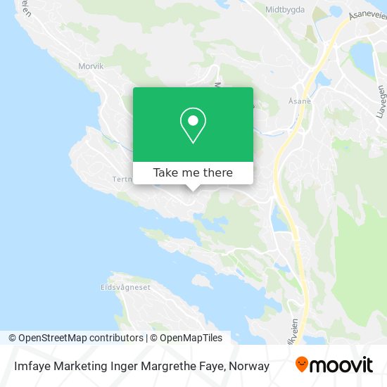 Imfaye Marketing Inger Margrethe Faye map