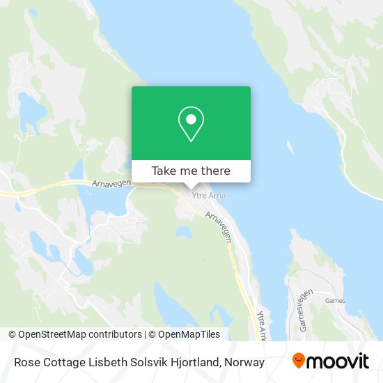 Rose Cottage Lisbeth Solsvik Hjortland map