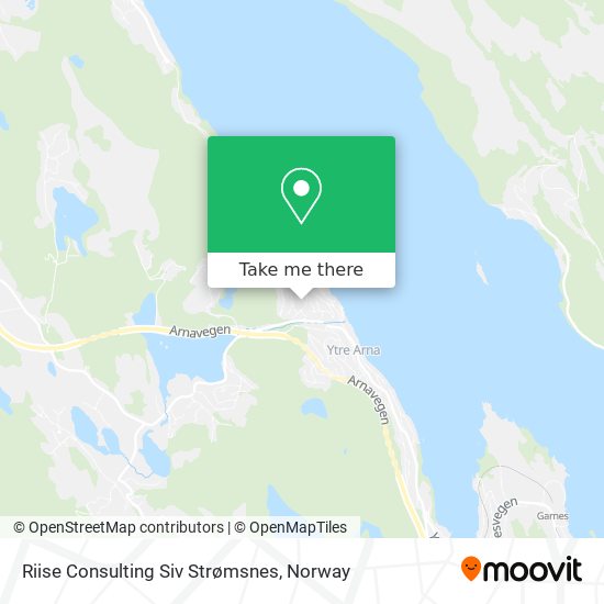 Riise Consulting Siv Strømsnes map