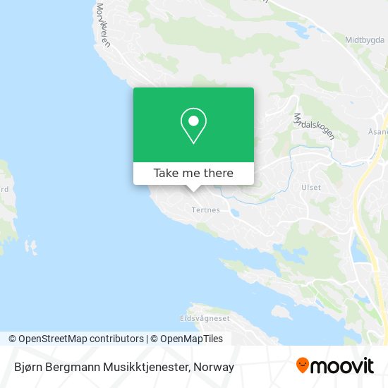 Bjørn Bergmann Musikktjenester map