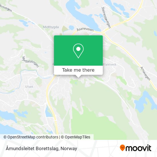 Åmundsleitet Borettslag map