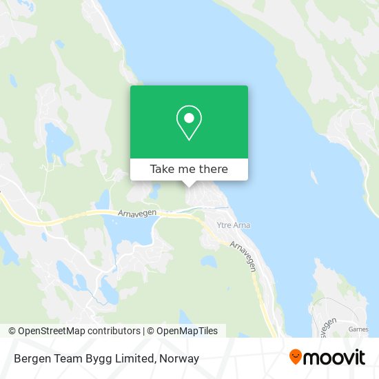 Bergen Team Bygg Limited map