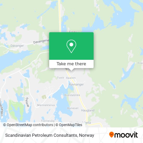 Scandinavian Petroleum Consultants map