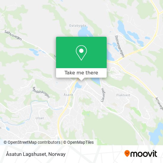 Åsatun Lagshuset map