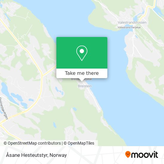 Åsane Hesteutstyr map