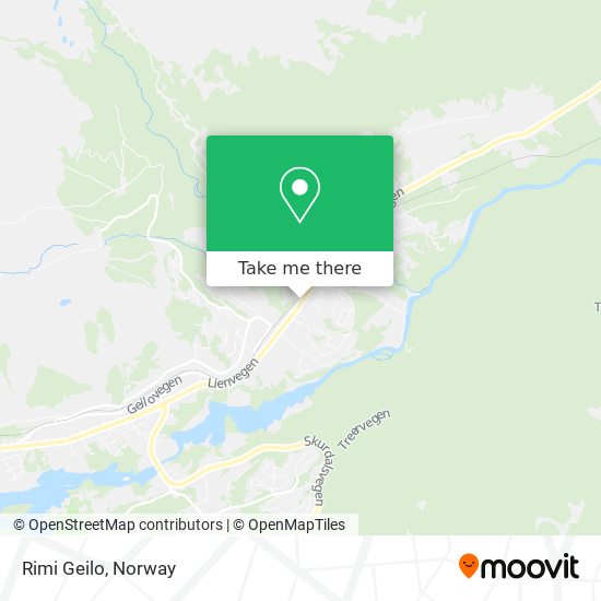 Rimi Geilo map