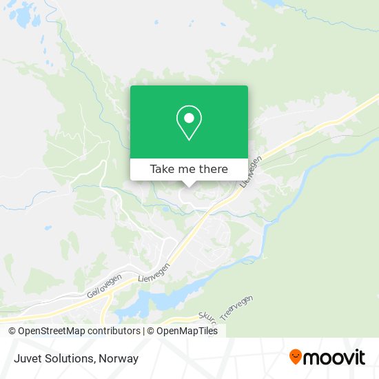 Juvet Solutions map