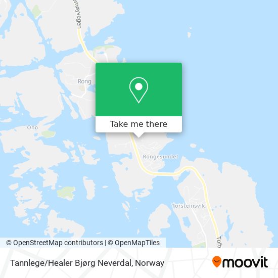 Tannlege/Healer Bjørg Neverdal map