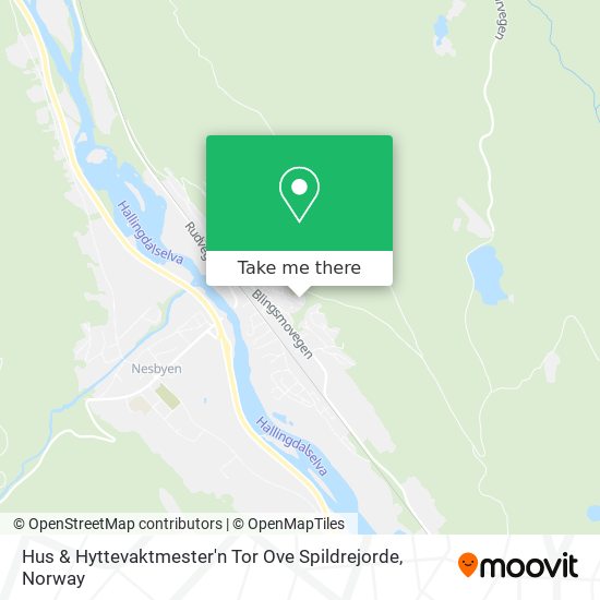 Hus & Hyttevaktmester'n Tor Ove Spildrejorde map