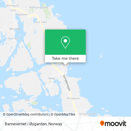 Barnevernet i Øygarden map