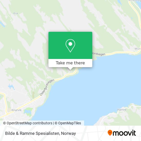 Bilde & Ramme Spesialisten map