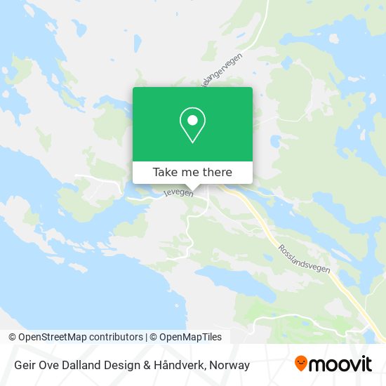 Geir Ove Dalland Design & Håndverk map