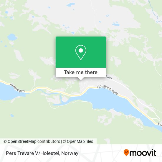 Pers Trevare V/Holestøl map