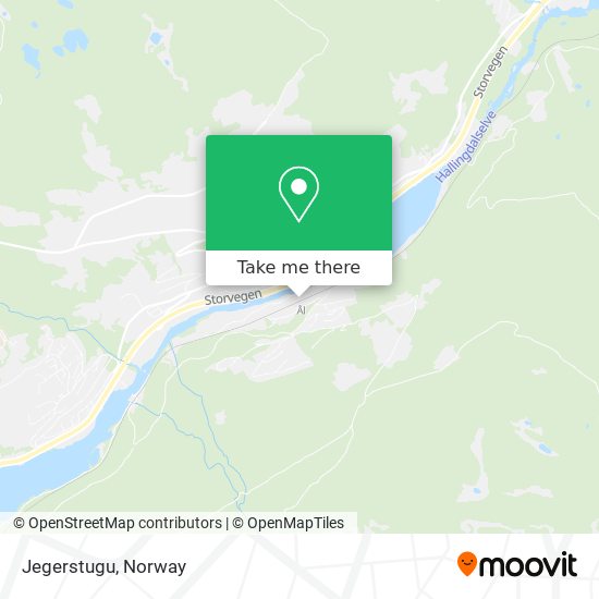 Jegerstugu map