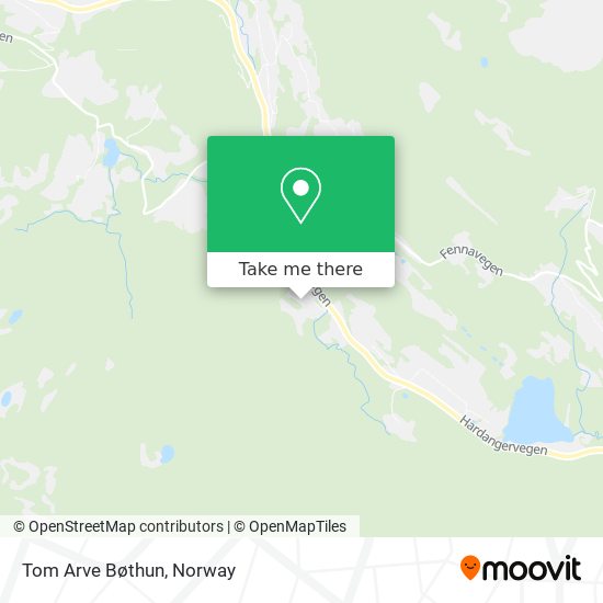 Tom Arve Bøthun map