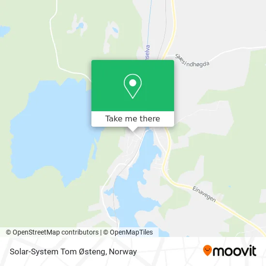 Solar-System Tom Østeng map