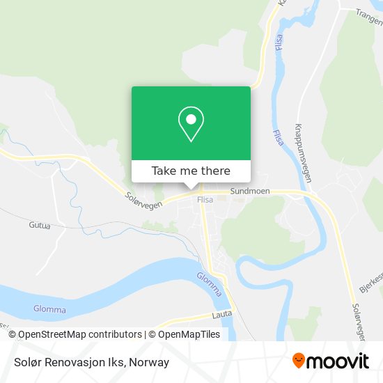Solør Renovasjon Iks map