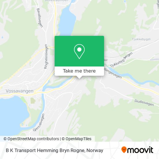 B K Transport Hemming Bryn Rogne map