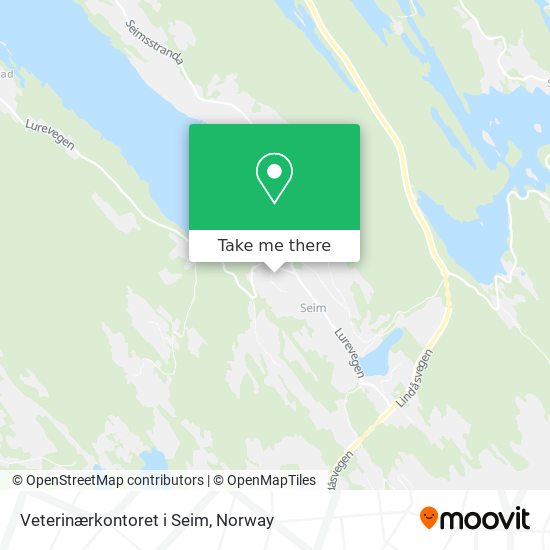 Veterinærkontoret i Seim map