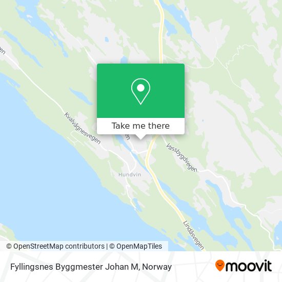 Fyllingsnes Byggmester Johan M map