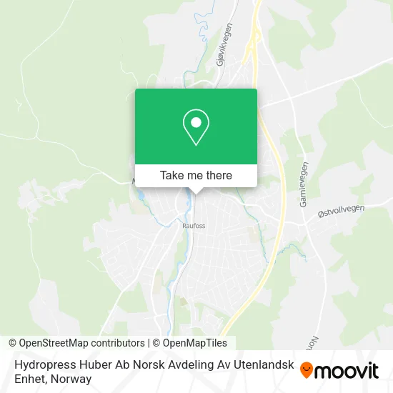 Hydropress Huber Ab Norsk Avdeling Av Utenlandsk Enhet map
