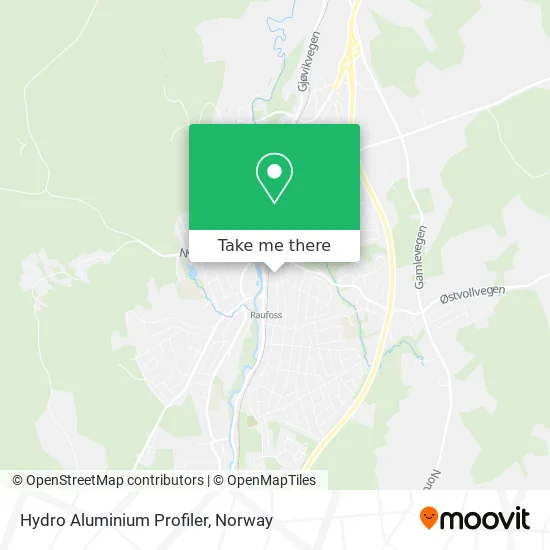 Hydro Aluminium Profiler map