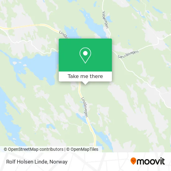 Rolf Holsen Linde map