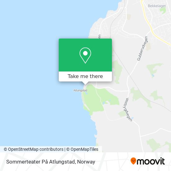 Sommerteater På Atlungstad map