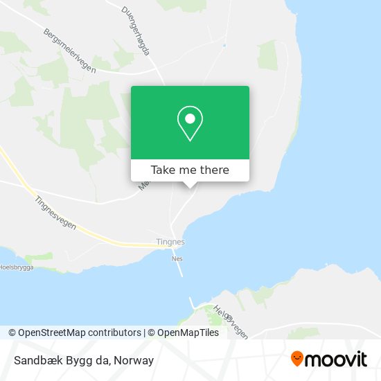 Sandbæk Bygg da map