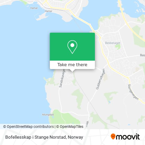 Bofellesskap i Stange Norstad map