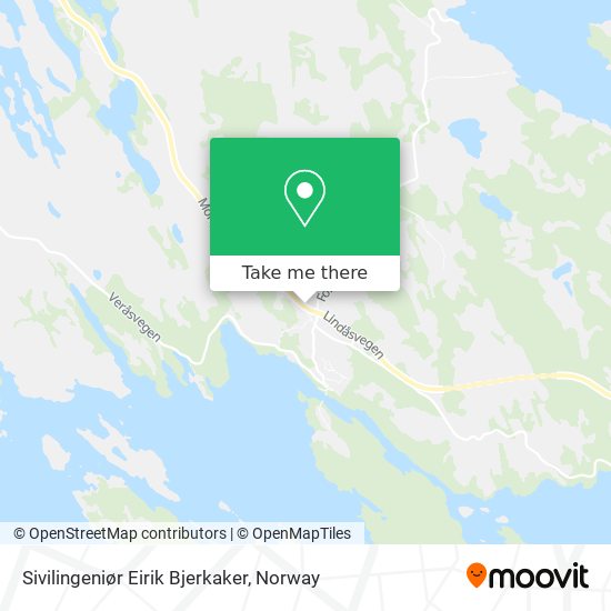 Sivilingeniør Eirik Bjerkaker map