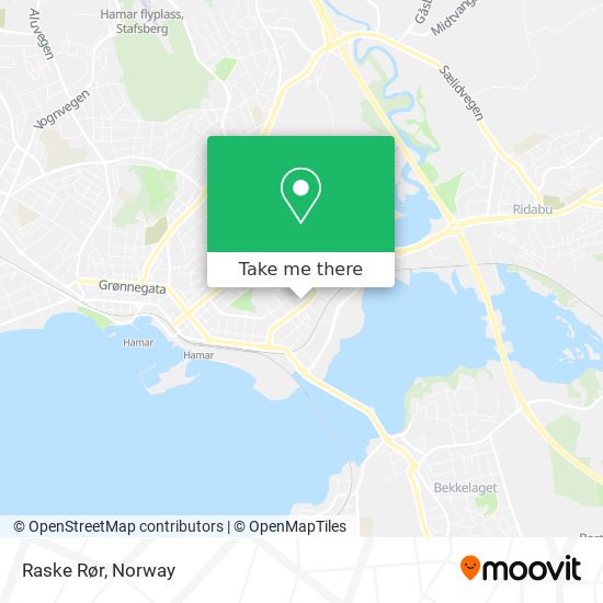 Raske Rør map