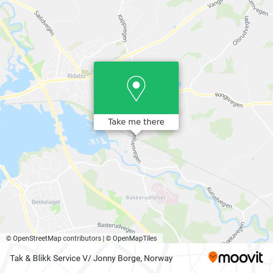 Tak & Blikk Service V/ Jonny Borge map