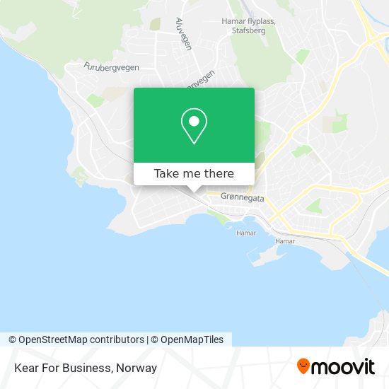 Kear For Business map