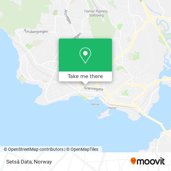 Setså Data map