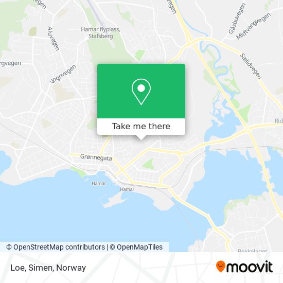 Loe, Simen map