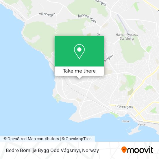 Bedre Bomiljø Bygg Odd Vågsmyr map